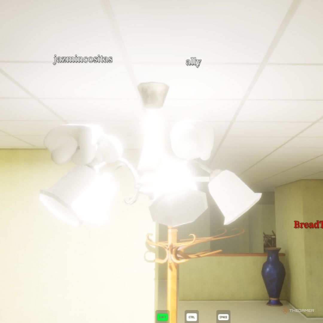 Backrooms chandelier chase — Meccha Chameleon