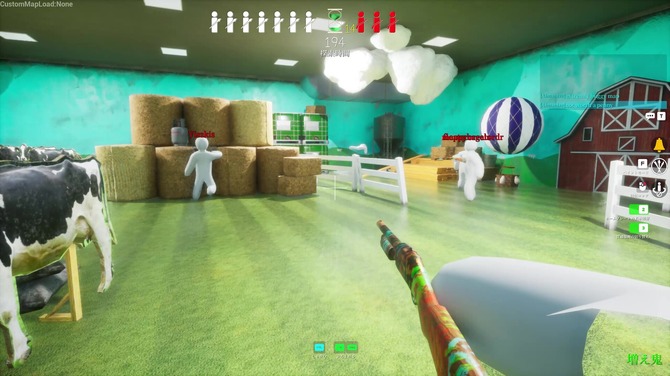 Indoor hall chase — Meccha Chameleon